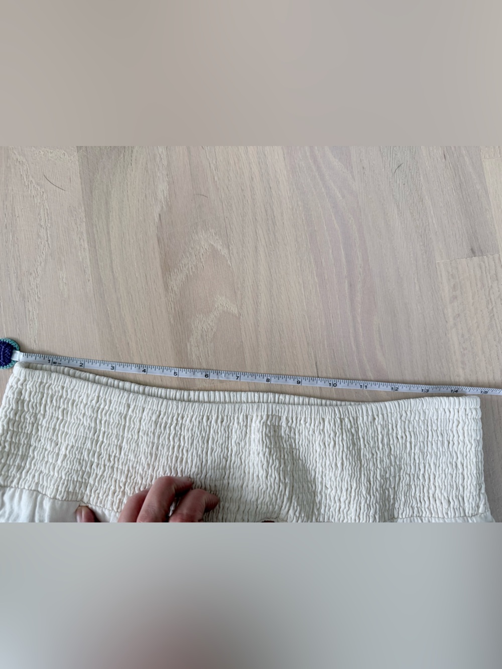 Anthropologie Reese Linen Blend Pull On Barrel Pants Pilcro Vanilla Small - Picture 7 of 9